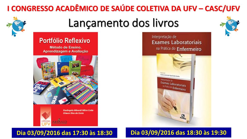 Lançamento de livros